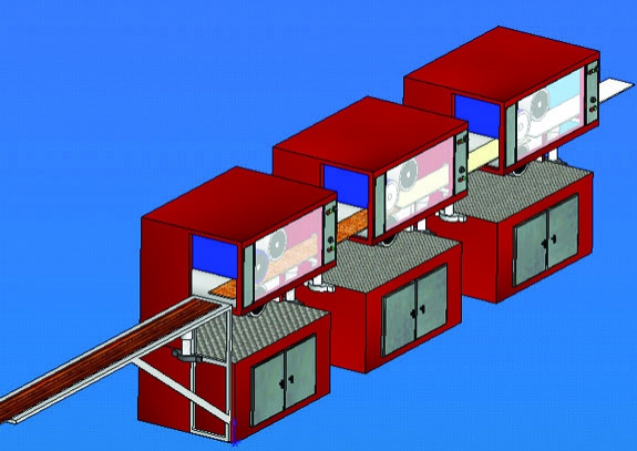 PVC Profil Baskı Makinasında Statik Uygulaması